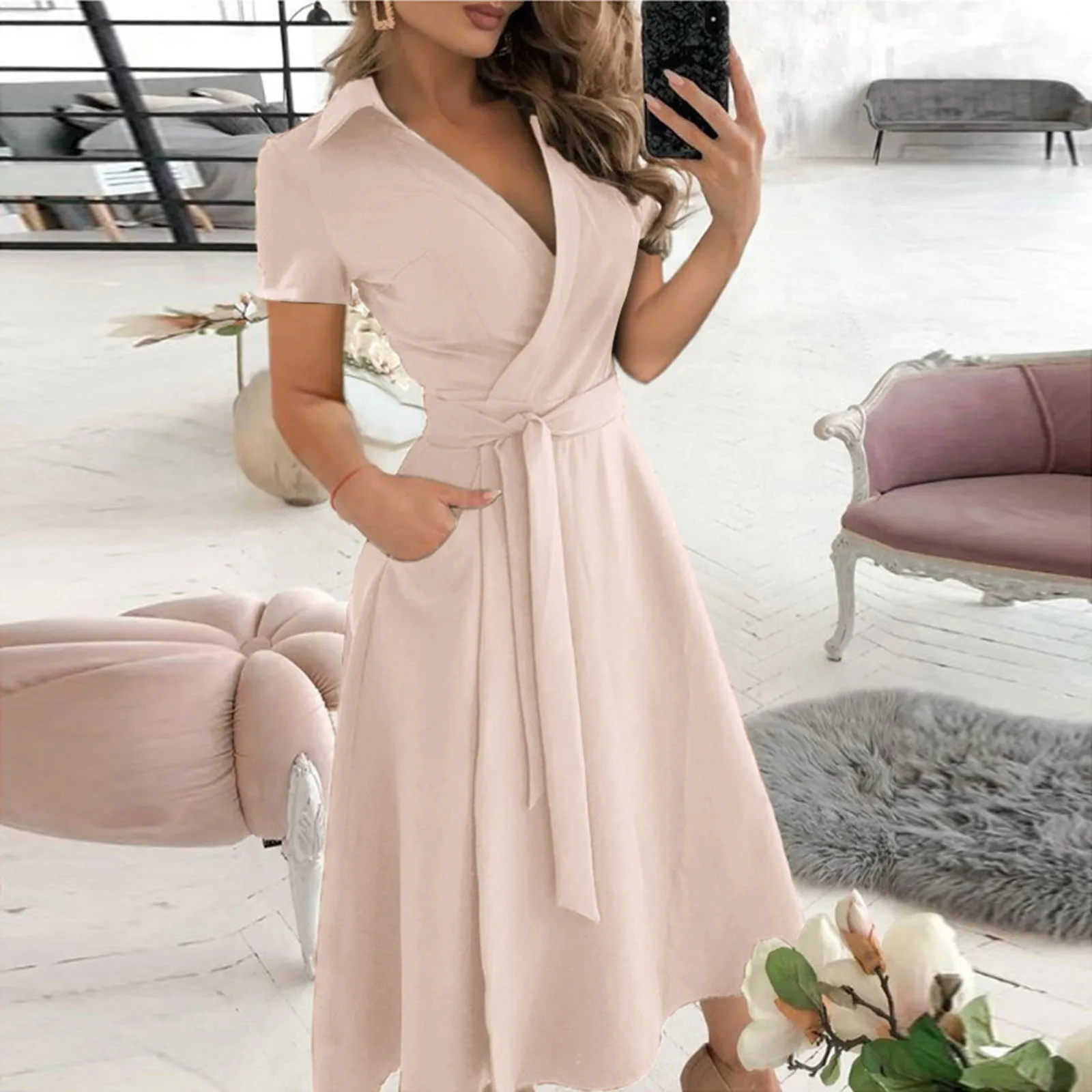 Spring  Summer Fashion Office  - đánh giá và giá Women'S Red Formal Wear