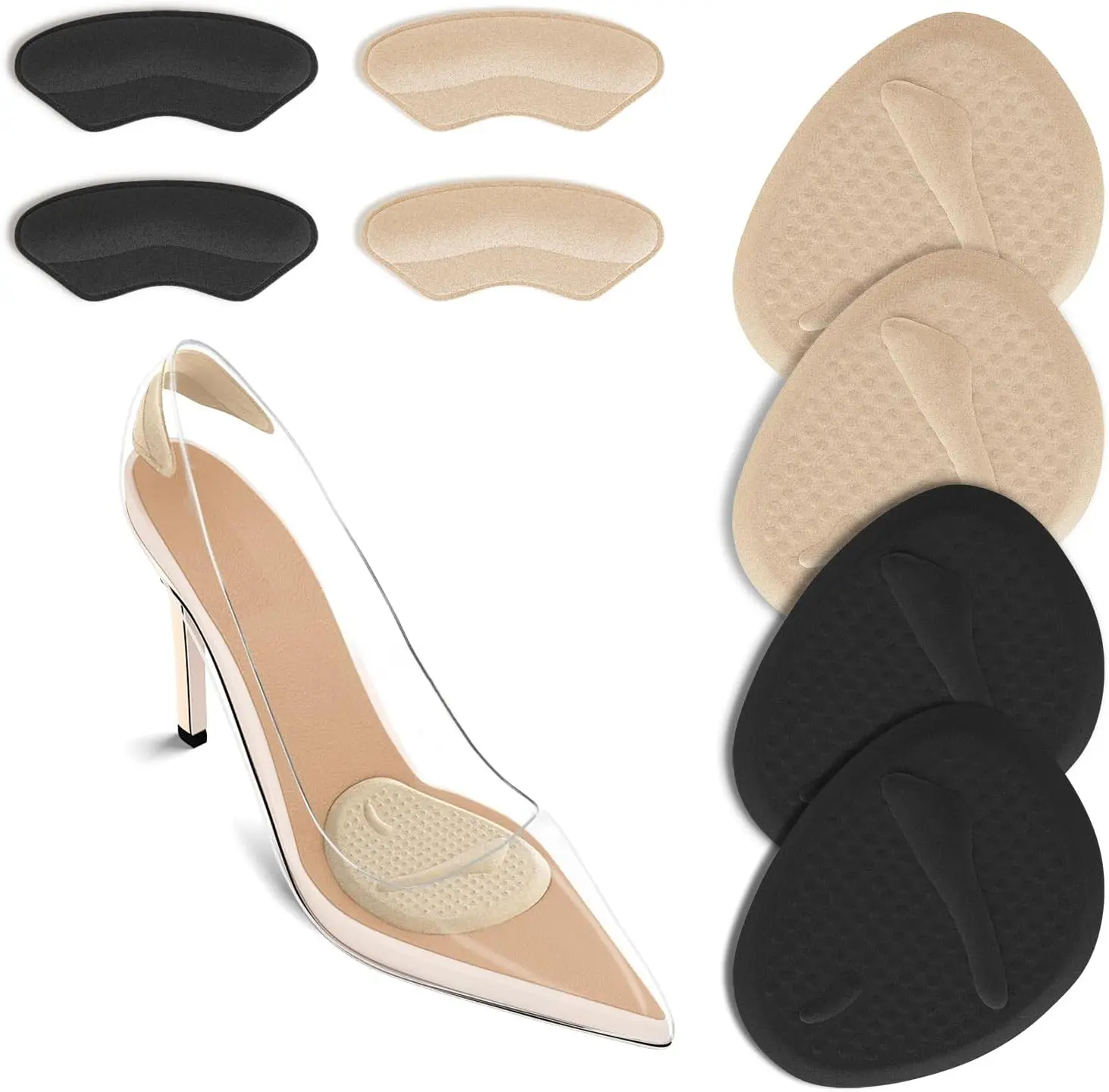 2 Sets Heel Pads, Ball of Foot - đánh giá và giá Womens Heels