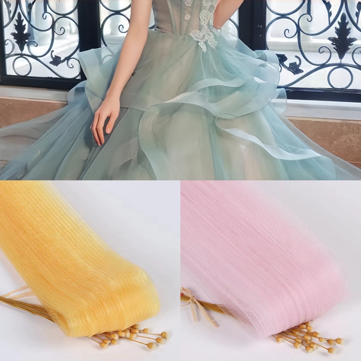 Elastic Mesh for Sewing Weddin - đánh giá và giá Formal Dress